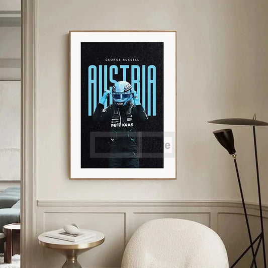 2024 Various Regions Racing Championships Winners Posters Racing Car Prints Canvas Painting Wall Art Pictures Home Room Decor