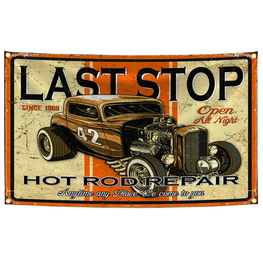 3x5 Ft American Hot Rod JDM Car Flag Polyester Digital Printing Banner for Garage Wall Art Home Outdoor Decoration Tapestry
